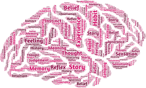 Words shape the Brain. Image CC0