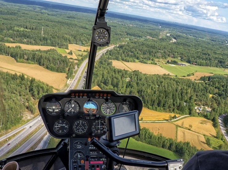 Helicopter in Finland, CC0